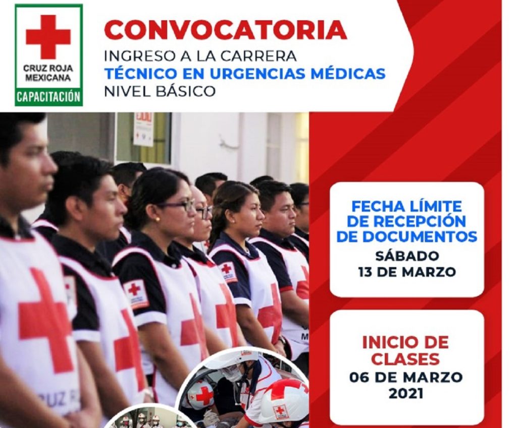 La Cruz Roja Mexicana Abre La Convocatoria Para Convertirse En