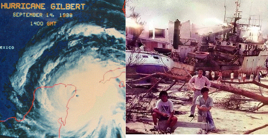 El 15 de septiembre que Mérida amaneció devastada por Gilberto, el ...