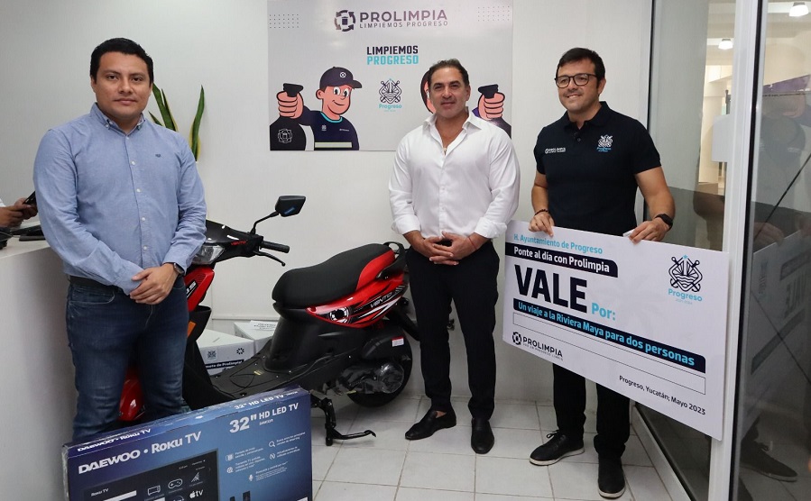 Ayuntamiento de Progreso premia el pago puntual de ciudadanos con el sorteo “Ponte al día con Prolimpia” (2)