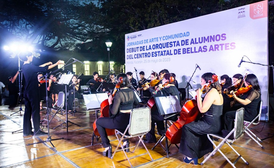 Debut de la orquesta del CEBA (1)