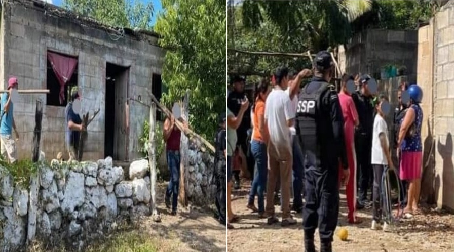 Desalojan a familias de las colonias