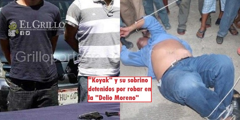 KOYAC Y SOBRINOS DETENIDOS X ROBAS