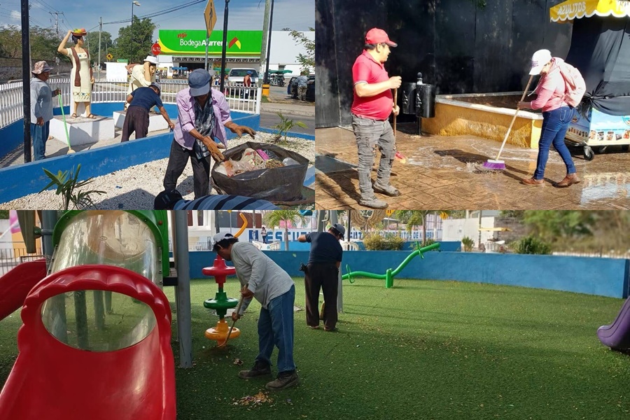Tras el Carnaval la limpieza Edwin Bojórquez agradece a Servicios PUB