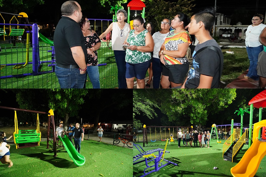 La colonia San Juan reestrena moderno, cómodo y funcional parque