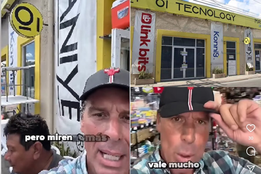 Raúl Osorio e hizo promoción para chayo