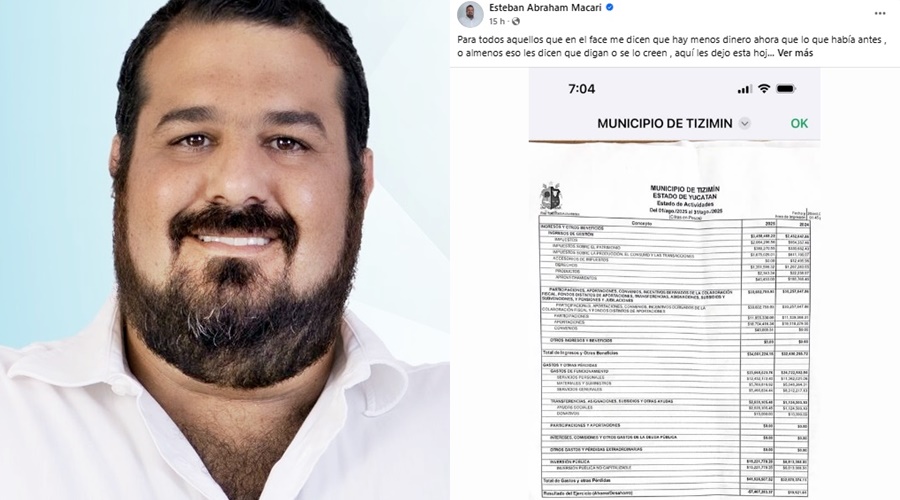 Más dinero, menos obras Macari demuestra que en Tizimín el alcalde CaraBobo