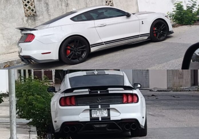 Abandonan un Mustang Shelby GT500, de 2.2 mdp, en Ciudad Caucel