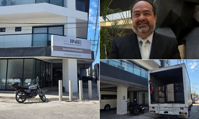 Bistec en el INE de Progreso Cambian la sede del distrito 2 a un local más chico