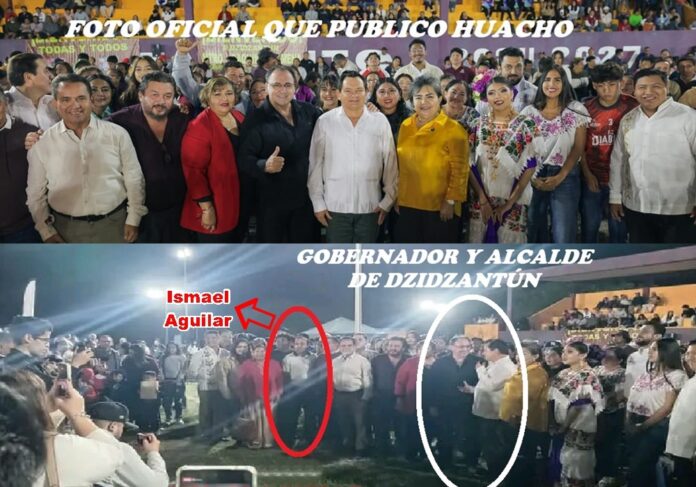 En Dzidzantún, Huacho desaira al ex alcalde Ismael