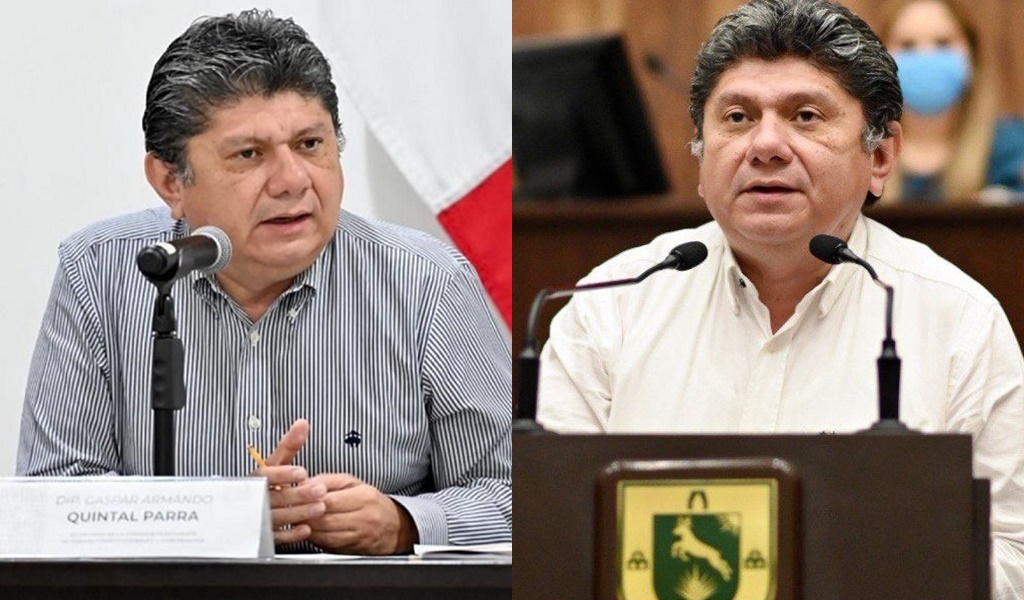 Milo Huachicol declina contestarle pregunta a Gaspar Quintal