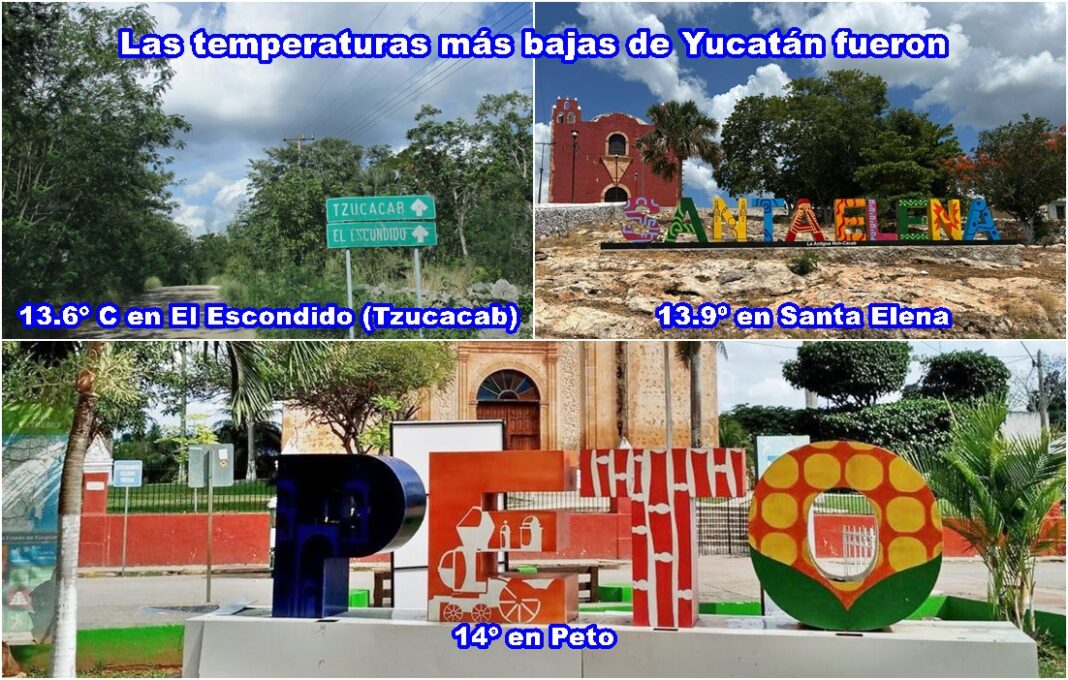El Escondido repite como el más frío de Yucatán