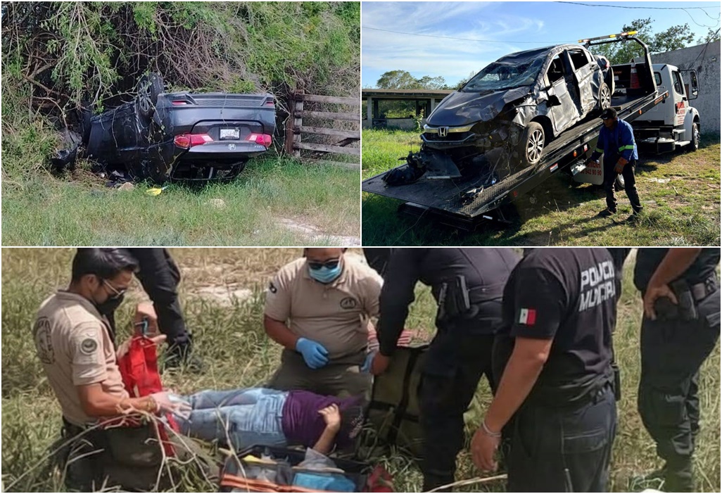 PoliMotul Mujer de Cuautitlán Izcalli choca a un rapazuelo