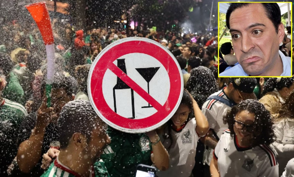 Al estilo de Vila, Carla Burrada impone ley seca