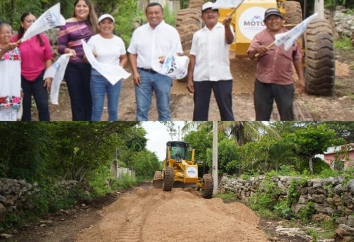 Más obras en comisarías de Motul