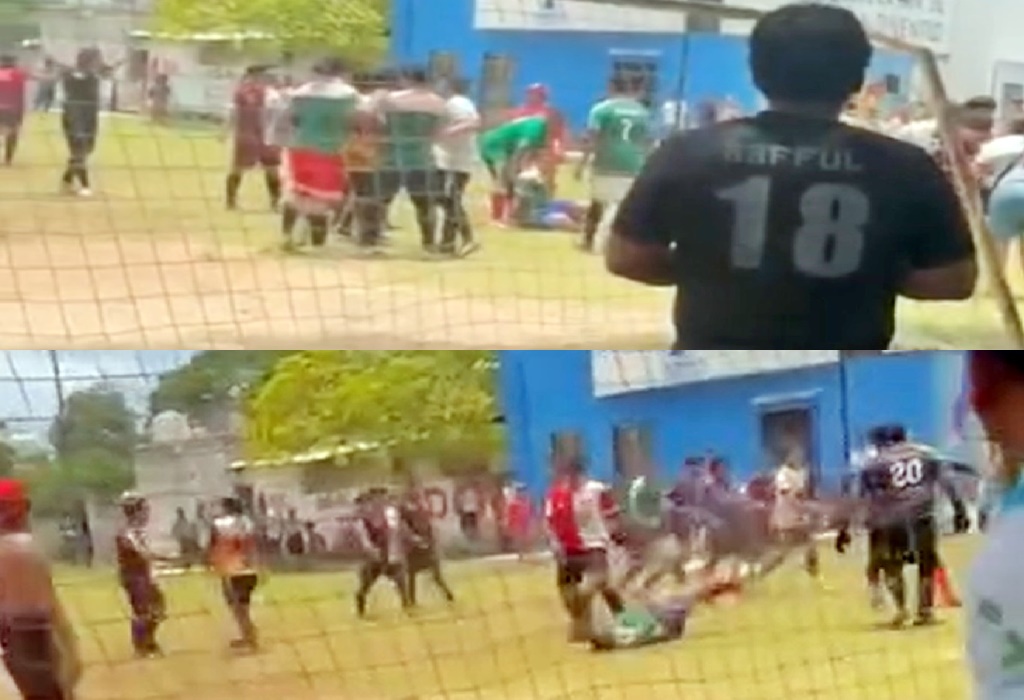 Al estilo FIFA, acaba a golpes la final del futbol llanero en la CROC