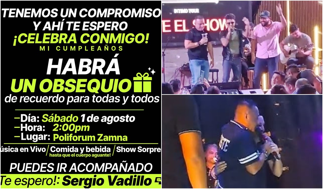Peda, comilona, pan y circo de MalVadillo, mañana sábado en el Polifórum Zamná