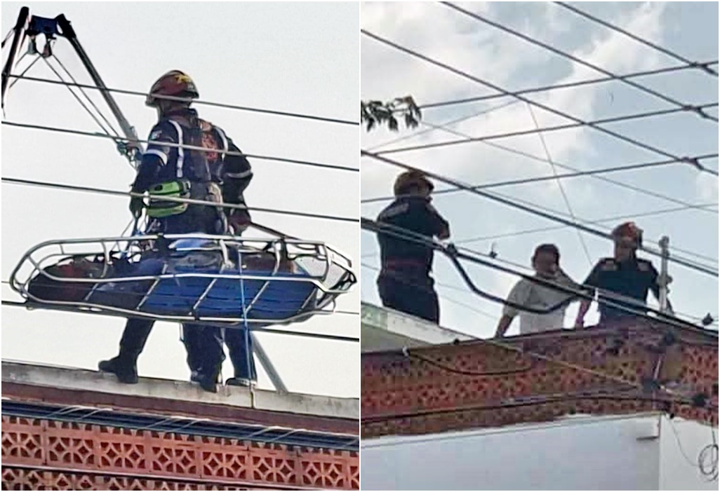 Vía una descarga eléctrica, un pintor se va con la Huesuda Maya