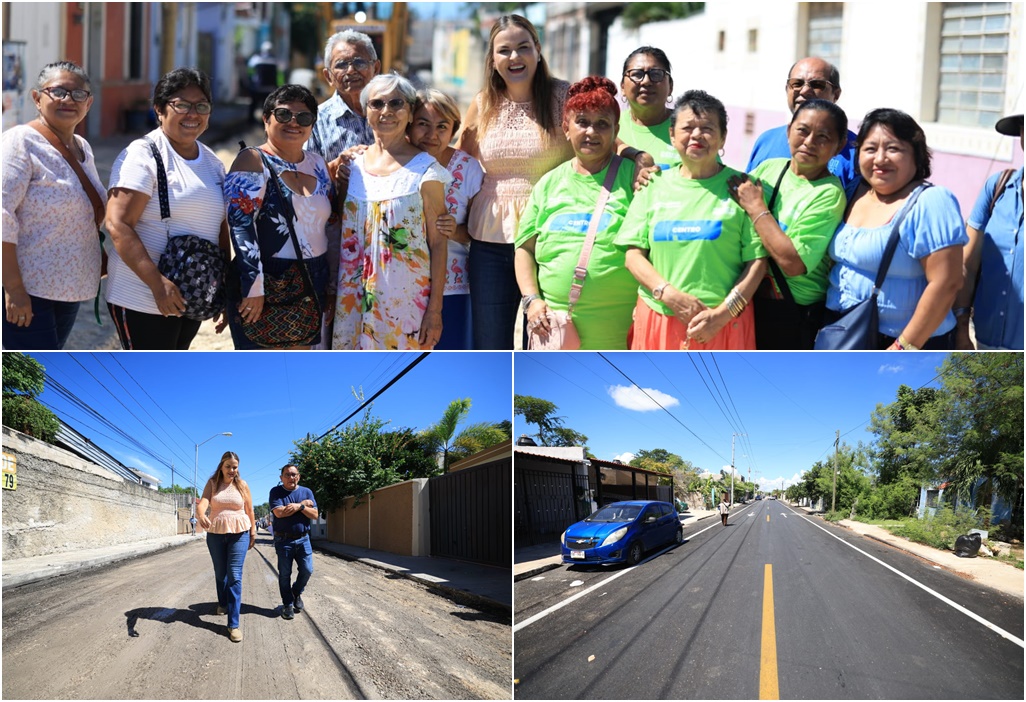 Avanza en Mérida la rehabilitación integral de calles