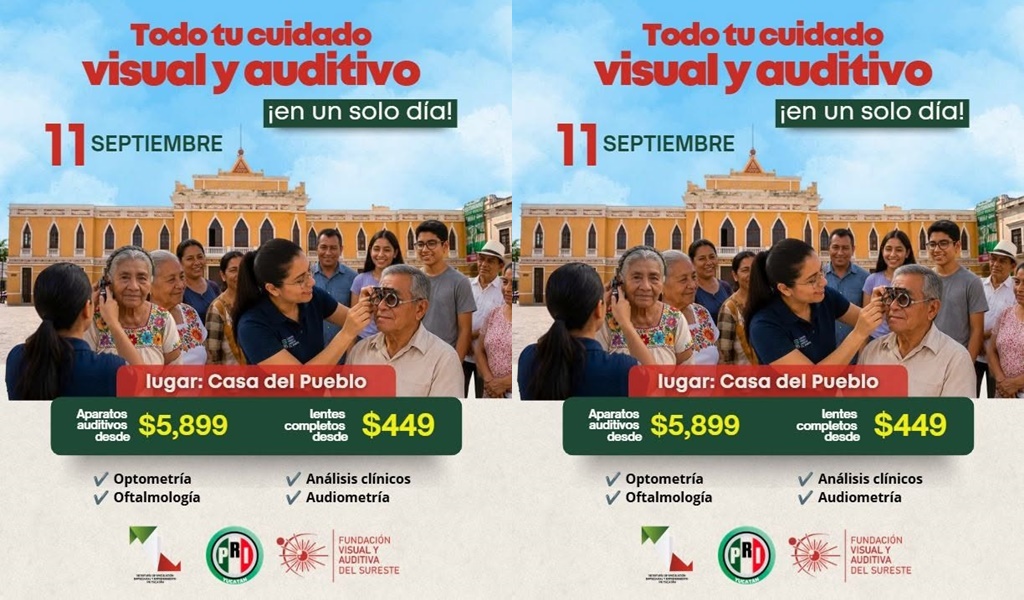 Gaspar Quintal anuncia la II Jornada de la Salud del PRI